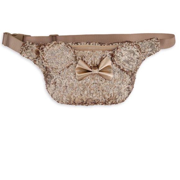 Loungefly Accessories - Rose Gold Minnie Mouse Fanny Pack